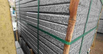 西宁芝麻白楼梯踏步室外