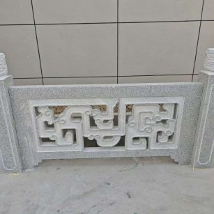 西宁芝麻白河道栏杆 桥栏杆
