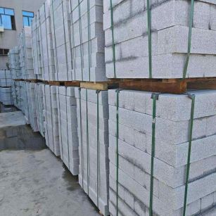 西宁芝麻白路牙石，路侧石