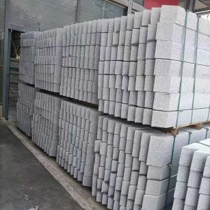 西宁芝麻白树围石 树池