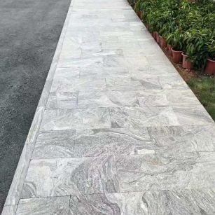 西宁浪淘沙地铺石 夜里雪