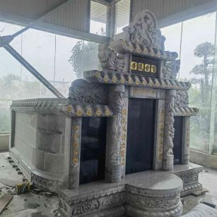 西宁套墓 墓碑 围坟石 异形定制