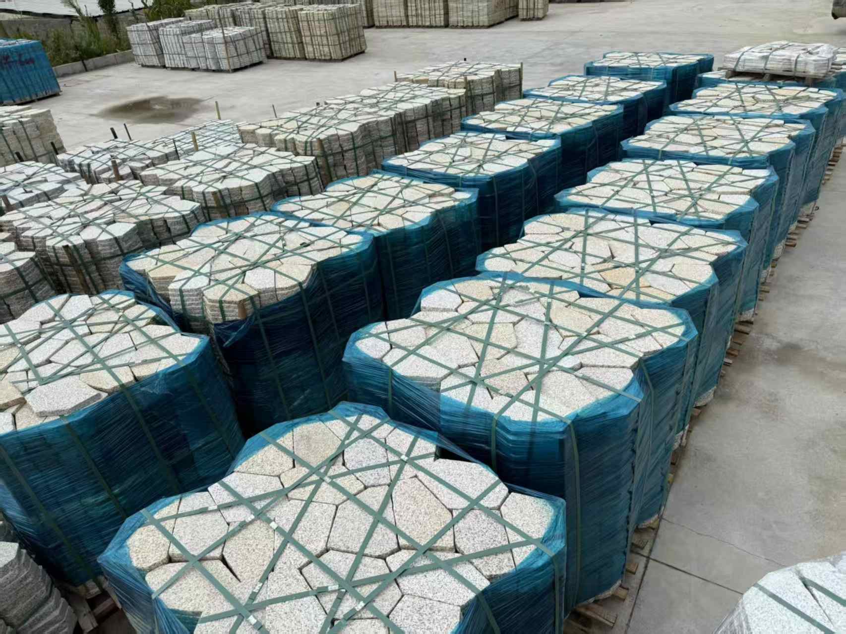 西宁黄金麻冰裂纹 碎拼