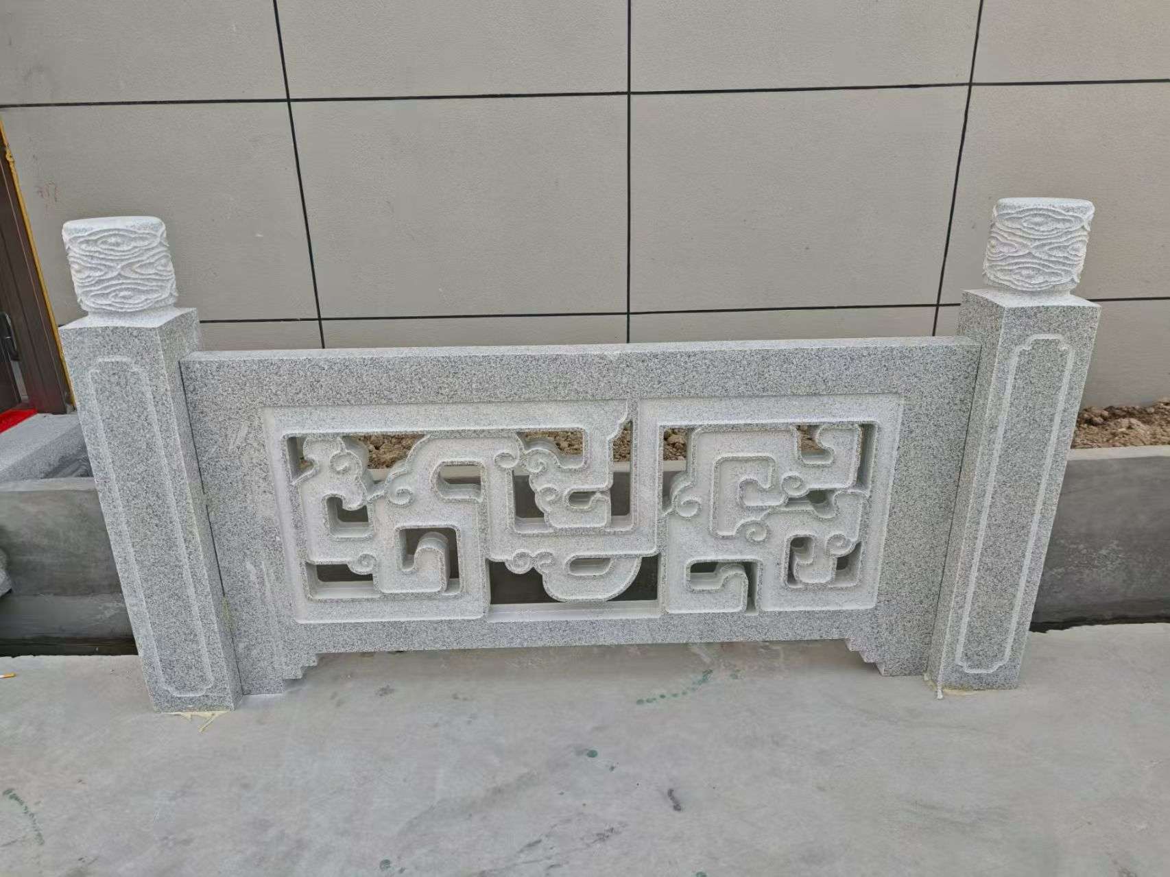 西宁芝麻白河道栏杆 桥栏杆